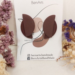 Cercei Eleganti Statement bordo ( Burgundy), design rafinat - bijuterii - cercei - cercei din rășină - Artynos.ro