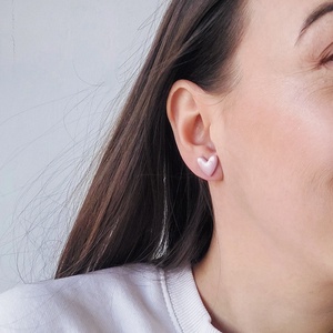 Set de cercei pentru iubitorii de pisici - Cat Lover - Crem/Bej - bijuterii - cercei - cercei cu figurine - Artynos.ro