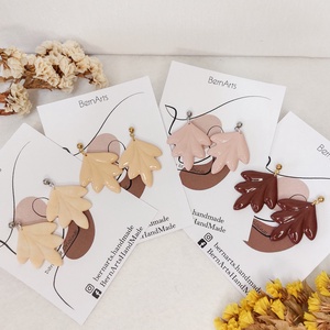 Cercei Hipoalergenici in Culori Neutre, Bijuterii, Cercei, Cercei lungi, Confectionarea bijuteriilor, Altele, ARTYNOS