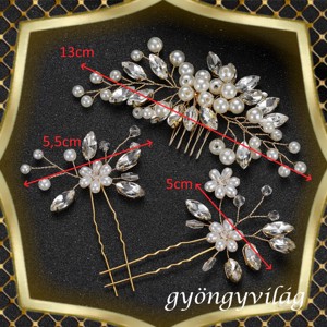 Bijuterii, ornamente de păr, catarame de păr: nuntă, mireasă, ornamente de păr casual, ES-H-SZ10a -  - Artynos.ro