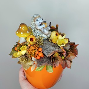 În așteptarea toamnei cu arici decor de masă -  - Artynos.ro