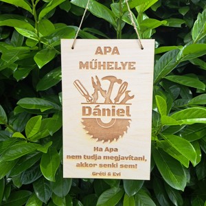 Semn personalizat pentru atelier - Artynos.ro