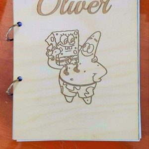 Notebook, personalizat, personalizat, album, carte de amintiri, coperta din lemn, , , ARTYNOS