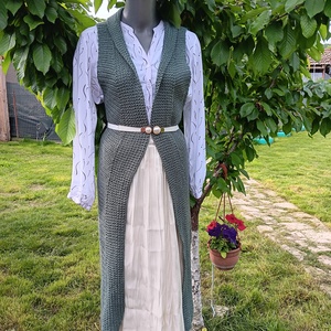 Vesta crosetata - îmbrăcăminte și modă - haine damă - vestă femei - Artynos.ro