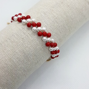 Bratara - martisor din perle sticla - Artynos.ro