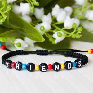 Brățară macramé împletită - Friends - Good Friends -  - Artynos.ro