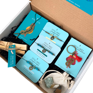 Kit / set cadou Feng Shui - Prosperitate, abundenta si noroc, Casă & Stil de viață, Accesorii pentru decorat casa, Decorațiuni de masă și decorațiuni pentru rafturi , Copac cu mărgele, copac de sârmă, copac mineral, Confecționarea bijuteriilor, ARTYNOS