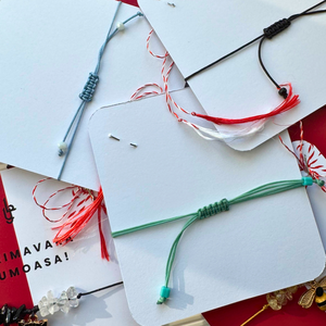 Bratara martisor cu onix si cuart transparent - pisica - bijuterii - mărțișor - Artynos.ro