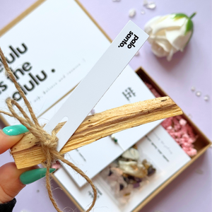 Mini-kit pentru manifestare cu cristale si palo santo - delulu is the solulu :) - bijuterii - brățări - brățară cu mărgele - Artynos.ro