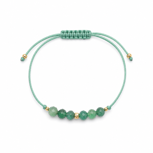 Bratara minimalista din aventurin verde - Artynos.ro