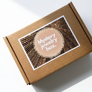 Cutie cadou surpriză Jewelry Mystery Box � Bijuterii din pietre naturale și accesorii din oțel inoxidabil - bijuterii - brățări - brățări din pietre semiprețioase - Artynos.ro
