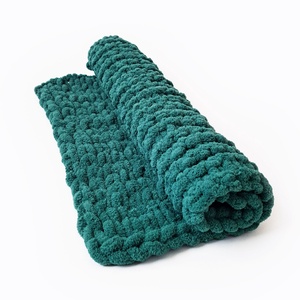 Paturica animale de companie verde smarald 50x40 cm (lucrata manual) - casă & stil de viață - accesorii pentru animale  - paturi și echipamente câini - pat câine, case - Artynos.ro