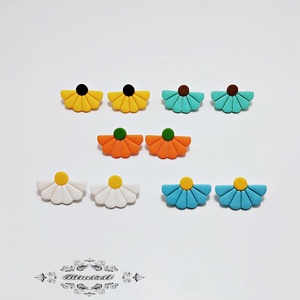 Cercei stud floare - bijuterii - cercei - cercei și ornamente pentru urechi - Artynos.ro