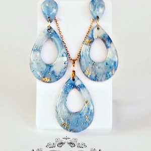 Set Aqua, Bijuterii, Seturi de bijuterii, Confectionarea bijuteriilor, Lucrare cu argila, ARTYNOS