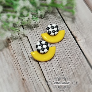 Cercei studs, Bijuterii, Cercei, Cercei cu figurine, Confectionarea bijuteriilor, Lucrare cu argila, ARTYNOS