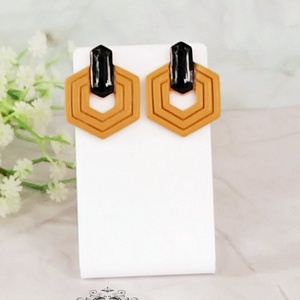 Cercei studs cu rasina, Bijuterii, Cercei, Cercei din rasina, Confectionarea bijuteriilor, Lucrare cu argila, ARTYNOS