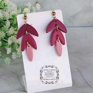 Cercei lungi, cu tija , Bijuterii, Cercei, Cercei cu figurine, Confectionarea bijuteriilor, Lucrare cu argila, Adauga o nota de eleganta moderna stilului tau cu acesti cercei geometrici din lut polimeric, reali..., ARTYNOS