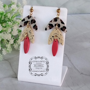 Cercei lungi, cu tija , Bijuterii, Cercei, Cercei cu figurine, Confectionarea bijuteriilor, Lucrare cu argila, Adauga o nota de eleganta moderna stilului tau cu acesti cercei geometrici din lut polimeric, reali..., ARTYNOS