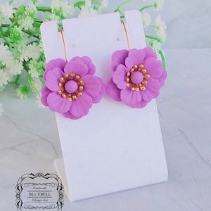 Cercei cu flori - bijuterii - cercei - cercei lungi - Artynos.ro Cercei cu flori - bijuterii - cercei - cercei lungi - Artynos.ro