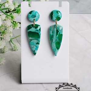 Cercei cu rășină - bijuterii - cercei - cercei din rășină - Artynos.ro