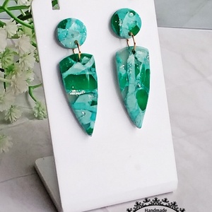 Cercei cu rășină - bijuterii - cercei - cercei din rășină - Artynos.ro