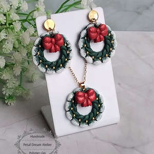 Set coronițe de Crăciun - bijuterii - seturi de bijuterii - Artynos.ro