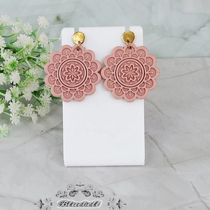 Cercei mandala - bijuterii - cercei - cercei cu figurine - Artynos.ro