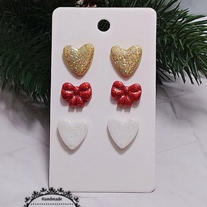 Set cercei de Craciun, Bijuterii, Seturi de bijuterii, Confectionarea bijuteriilor, Lucrare cu argila, ARTYNOS