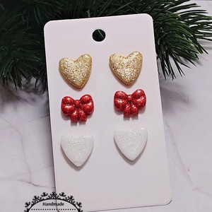 Set cercei de Crăciun - bijuterii - seturi de bijuterii - Artynos.ro