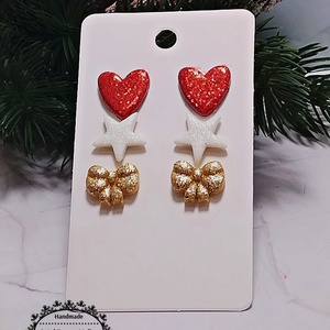 Set cercei de Crăciun - bijuterii - seturi de bijuterii - Artynos.ro