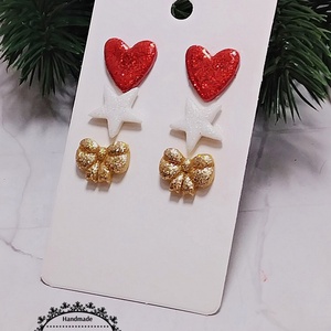 Set cercei de Crăciun - bijuterii - seturi de bijuterii - Artynos.ro