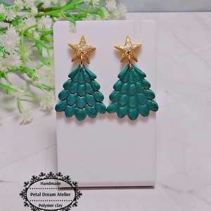 Cercei brăduți - bijuterii - cercei - cercei cu figurine - Artynos.ro