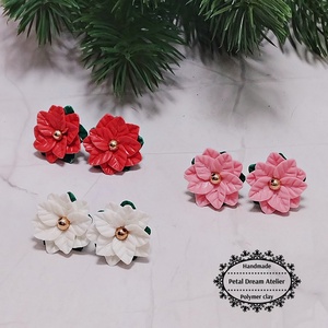 Cercei mici crăciunițe - bijuterii - seturi de bijuterii - Artynos.ro