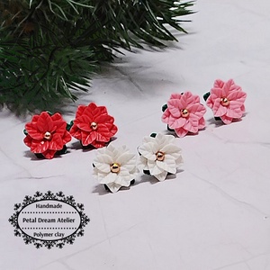 Cercei mici crăciunițe - bijuterii - seturi de bijuterii - Artynos.ro