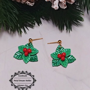 Cercei de Crăciun - bijuterii - cercei - cercei cu figurine - Artynos.ro