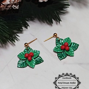 Cercei de Crăciun - bijuterii - cercei - cercei cu figurine - Artynos.ro