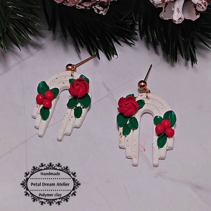 Cercei cu flori - bijuterii - cercei - cercei cu figurine - Artynos.ro