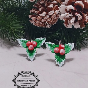 Cercei illex cu zăpadă - bijuterii - cercei - cercei cu figurine - Artynos.ro