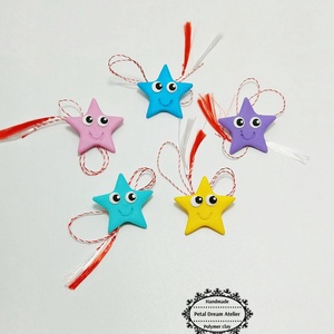Set steluțe colorate - bijuterii - mărțișor - Artynos.ro
