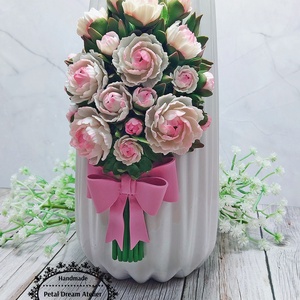 Vază cu bujori - casă & stil de viață - decorațiuni de casă - accesorii florale - vaze - Artynos.ro