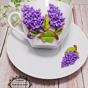 Set cu liliac - casă & stil de viață - echipamente de bucătărie - accesorii de servire - căni - Artynos.ro