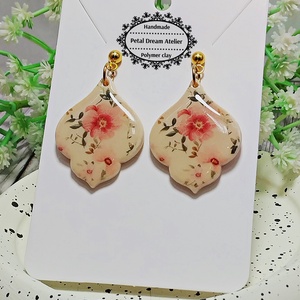 Cercei cu flori - bijuterii - cercei - cercei cu figurine - Artynos.ro