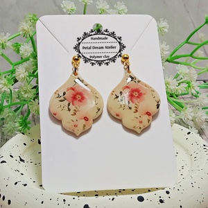 Cercei cu flori - bijuterii - cercei - cercei cu figurine - Artynos.ro