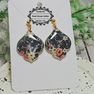 Cercei cu flori - bijuterii - cercei - cercei cu figurine - Artynos.ro