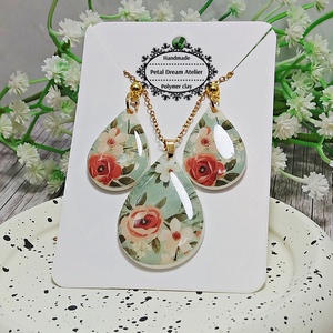 Set cu flori - bijuterii - seturi de bijuterii - Artynos.ro