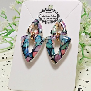 Cercei , Bijuterii, Cercei, Cercei cu figurine, Confectionarea bijuteriilor, Lucrare cu argila, ARTYNOS