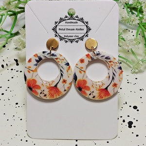 Cercei cu flori - bijuterii - cercei - cercei cu figurine - Artynos.ro