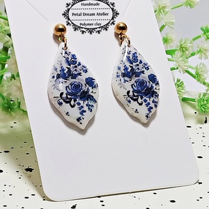 Cercei cu flori - bijuterii - cercei - cercei cu figurine - Artynos.ro