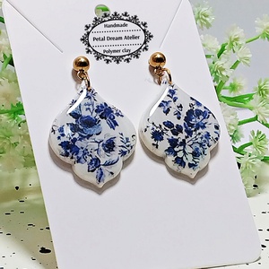 Cercei cu flori - bijuterii - cercei - cercei cu figurine - Artynos.ro