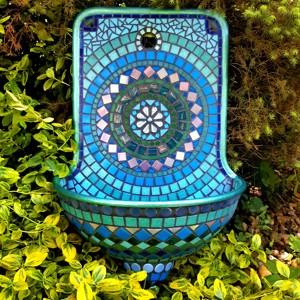 REKREDENC - Design mozaic, fântână de perete veche renovată, fântână -  - Artynos.ro
